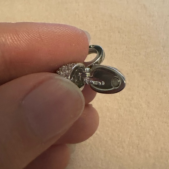 NWOT Pandora Fit Silver Paw Heart Charm - Picture 13 of 15